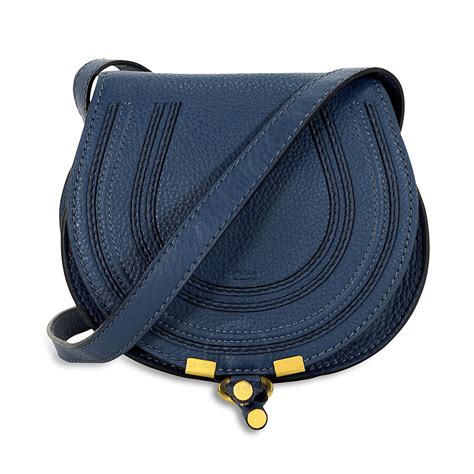 chloe marcie royal navy|Chloe Mini Marcie Leather Handbag .